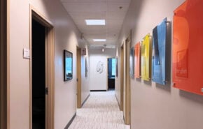 GAI Consultants Relocates Fort Wayne Office FTW Main Hallway